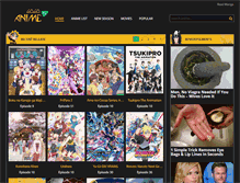Tablet Screenshot of animeseriesonline.net